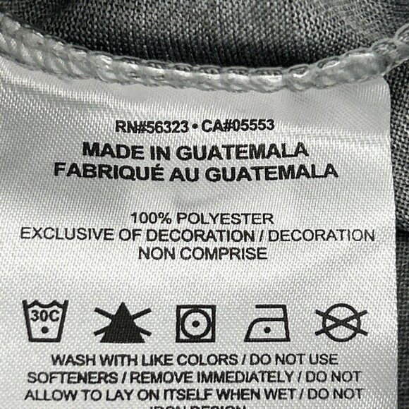 Washington Wizards Shirt Men’s M Gray The Nike Tee Engineered Dri-Fit NBA - Picture 5 of 10